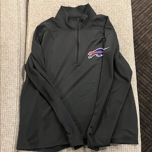 Buffalo Bills Nike Black Quarter-Zip Jacket
